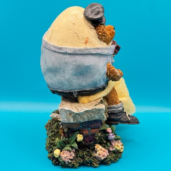 Boyds Bears Bearstone “Humpty Dumpty All Cracked Up” w/ Box COA BearyTales #8 - Picture 13 of 16